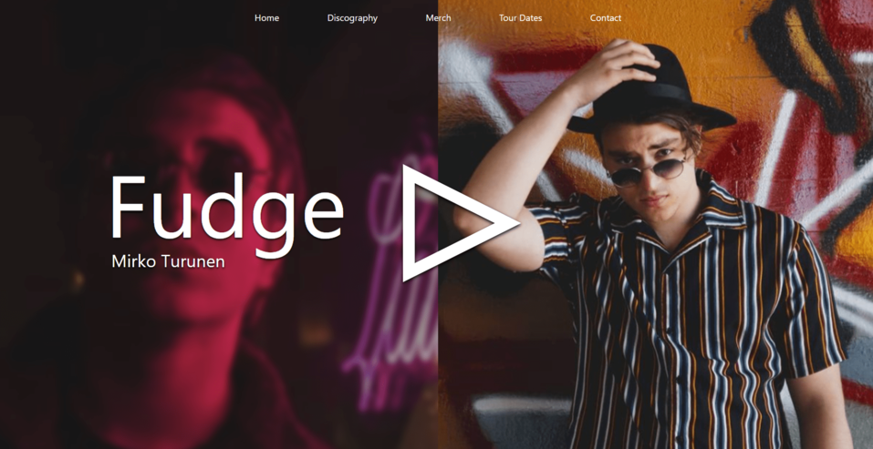 fudge mock website